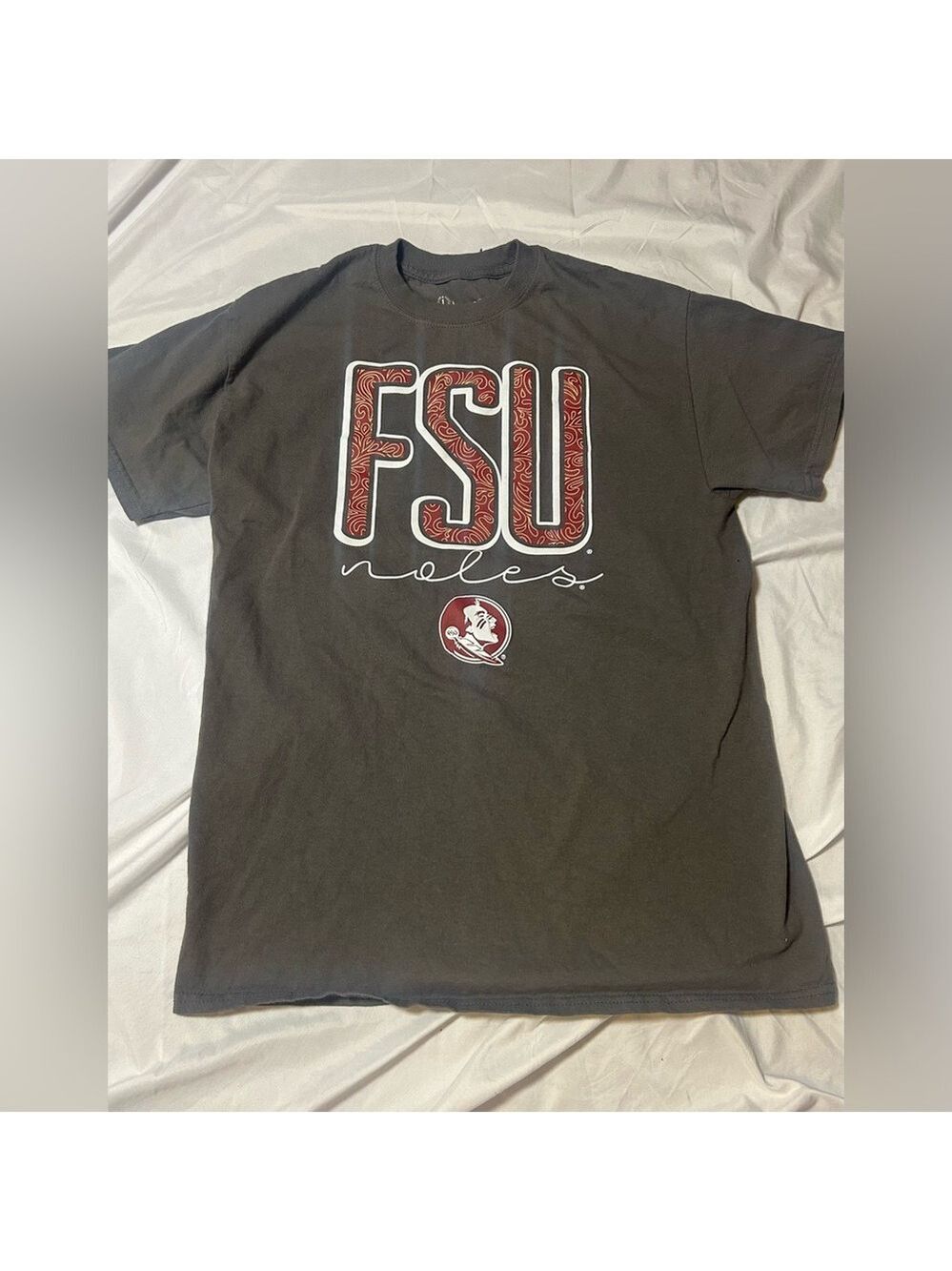 Image One Florida State Seminoles Gray Women’s Tshirt Size Medium